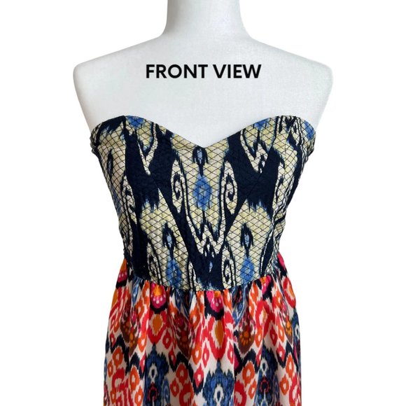 THML Boho Strapless Maxi Dress - Medium / Large - Picture 2 of 7